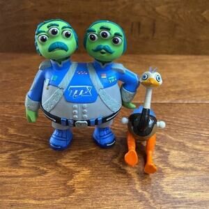 MILES FROM TOMORROWLAND Watson Crick and MERC Ostrich Figures